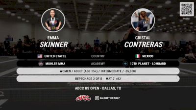 Emma Skinner vs Cristal Contreras 2024 ADCC Dallas Open at the USA Fit Games