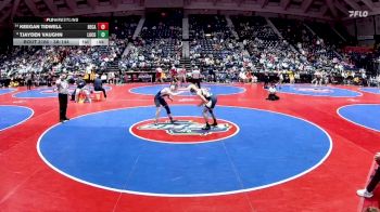 3A-144 lbs Cons. Round 1 - Keegan Tidwell, Heritage-Catoosa vs TJayden Vaughn, Long County