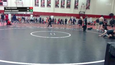 141 lbs Semifinal - Blake Runion, Corban University vs Horacio Godinez, Evergreen State College