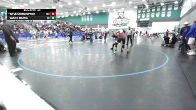 138 lbs Cons. Round 4 - Kyle Christopher, Heritage vs Jason Bacha, Canyon Springs