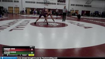 197 lbs Quarterfinal - Steven Karas, Wartburg vs Parker Venz, Augsburg