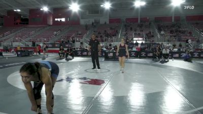 55 kg Cons. Semis - Rose Kaplan, Warrior RTC vs Marissa Gallegos, TMWC