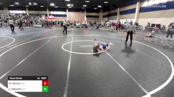 81 lbs Consolation - Niko Garcia, Rebel WC vs Luca Mariotti, MN Elite