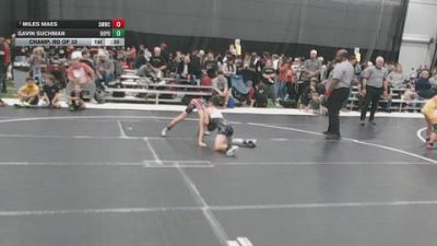 92 lbs Champ. Rd Of 32 - Miles Maes, Smooth Moves Wrestling Club vs Gavin Suchman, Bonus Points