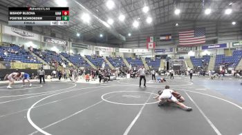 156 lbs Final - Bishop Blecha, Adams Central vs Foster Schroeder, Steel City Reloaded WC