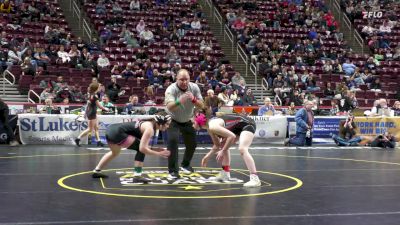 130 lbs 7th Place - Sydney Laboon, Upper St Clair-G vs Hanna Rathbun, Athens-G