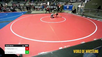 67 lbs Consolation - Dominic Schuman, Mat Assassins vs Brody Compau, Michigan Grappler RTC