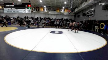 285 lbs Champ. Round 2 - Jose Lopez, Bishop Alemany vs Abraham Rojo, Paramount