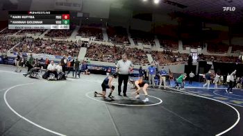 107-D2 Champ. Round 1 - Hannah Goldman, Valley Christian High School vs Kairi Kutyba, Poston Butte High School