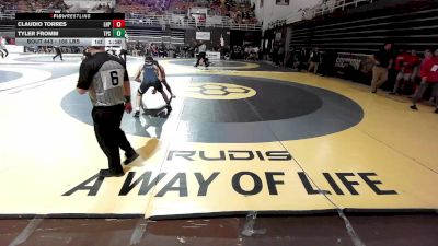 165 lbs Round Of 16 - Claudio Torres, Lake Highland Prep vs Tyler Fromm, Trinity-Pawling School