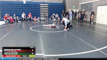 46/50 Champ. Round 1 - Gideon Gifford, Pilgrim Wrestling Club vs Remington Bugher, Homedale Wrestling