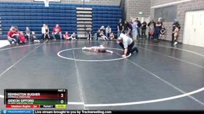 46/50 Champ. Round 1 - Gideon Gifford, Pilgrim Wrestling Club vs Remington Bugher, Homedale Wrestling