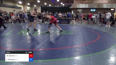 92 kg Rnd Of 64 - Asher Ruchti, Beaver Dam Wrestling Regional Training Center vs Joshua Anthony, Blairstown Wrestling Club