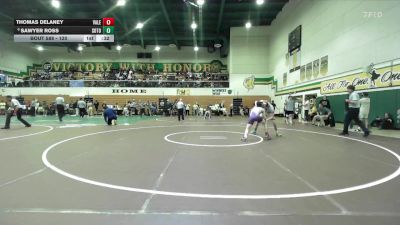 120 lbs Cons. Round 5 - Thomas Delaney, Valencia/Valencia vs Sawyer Ross, South Torrance