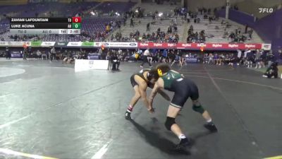 125 lbs 2nd Wrestleback (16 Team) - Zavian LaFountain, Tiffin vs Luke Acuna, Ashland