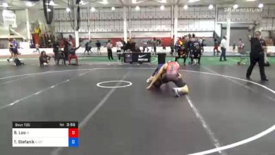 86 kg Consolation - Ben Lee, Iowa vs Travis Stefanik, New Jersey RTC