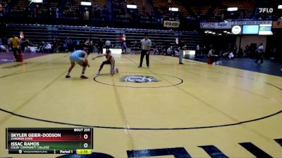 141 lbs Cons. Round 2 - Issac Ramos, Colby Community College vs Skyler Geier-Dodson, Chadron State