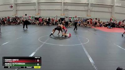 106 lbs Round 1 (6 Team) - Tommy Gretz, Team Shutt vs Marco Hutcherson, Trojan WC