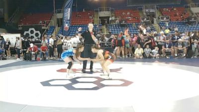 120 lbs Cons. Rd Of 32 - Victoria Black, Washington vs Aubrey Bowman, Michigan