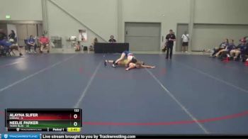 122 lbs Placement Matches (8 Team) - Alayna Slifer, Kansas vs Neelie Parker, Texas Blue