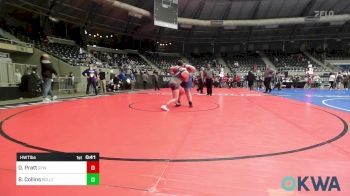 Consi Of 4 - Daylee Pratt, Geary Youth Wrestling vs Beau Collins, Bridge Creek Youth Wrestling