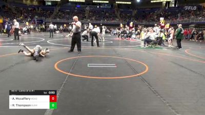 75 lbs Rd 4 - Consi Of 8 #1 - Aedan Mccaffery, Meadowbrooke Christian vs Rocco Thompson, Burrell