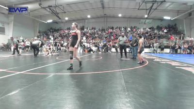 120 lbs Consi Of 8 #2 - Luke Canales, Claremore Wrestling Club vs Kaydeance Thompson, Sperry Wrestling Club