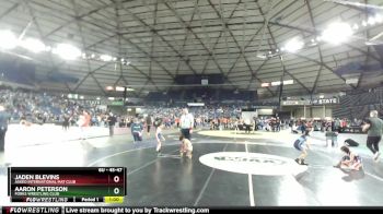 45-47 lbs 2nd Place Match - Aaron Peterson, Forks Wrestling Club vs Jaden Blevins, Askeo International Mat Club