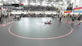 144 lbs Semis & 3rd Wb (16 Team) - Rylee Browen, Thunder Basin High School vs Brayden McMullan, Green River