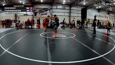 82 kg Cons. Round 2 - Julian Schott, Potomac Premier WC And RTC vs Tyler-Nicholas Ritz, Cougar Wrestling Club