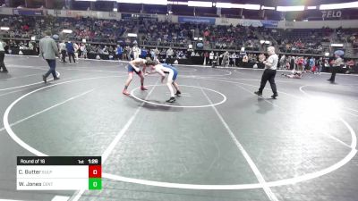 148 lbs Round Of 16 - Connor Butter, Sulphur Jr Storm vs Weston Jones, Central