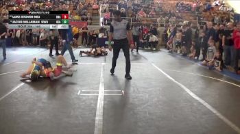 106 lbs 1st Place Match - Jacob Willaman SW3, Ohio Crazy Goats vs Luke Stover NE3, Donahue Wrestling Academy