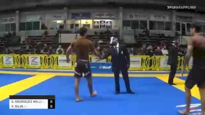 SEBASTIAN RODRIGUEZ WILLIAMS vs XAVIER SILVA 2020 American National IBJJF Jiu-Jitsu Championship
