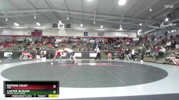 285 lbs Champ. Round 2 - Carter Blough, Grand Valley State vs Nathan Coley, King