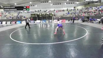 138 lbs Semis (4 Team) - Cooper Mariakis, McCallie School vs Brandon Buck, Father Ryan High School