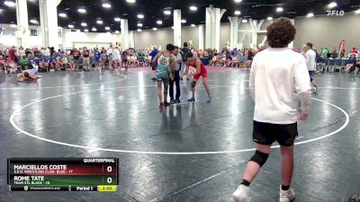 144 lbs Quarters & Wb (16 Team) - Marciellos Coste, S.E.O. Wrestling Club- Blue vs Rome Tate, Team STL Black