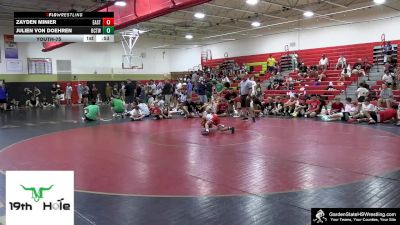 Youth-75 lbs Quarterfinals (8 Team) - Julien Von Doehren, Ocean Twp vs Zayden Minier, Easton (PA)