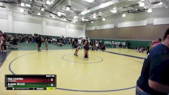 125 lbs Champ. Round 1 - Iliana Rojas, Azusa vs Mia Castro, La Quinta