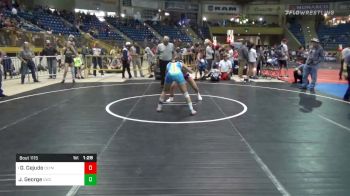 Quarterfinal - Genesis Cejudo, Olympus Wrestling Club vs Janessa George, Chatfield WC