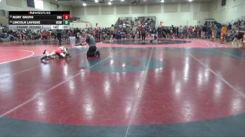 95 lbs Champ. Round 1 - Rory Groth, Bison Wrestling Club vs Lincoln LaVigne, Victory School Of Wrestling