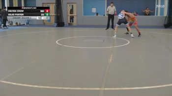 165 lbs Champ. Round 2 - Silas Foster, Southeast Community College vs Kelten Crow, Western Wyoming College
