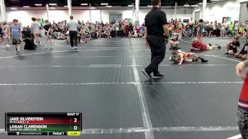 52 lbs Round 5 (8 Team) - Jake Silverstein, PA Alliance vs Logan Clarendon, Black Fox Wrestling