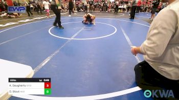 83 lbs Consi Of 4 - Kayson Dougherty, Sperry Wrestling Club vs Dewyatte Stout, Heat