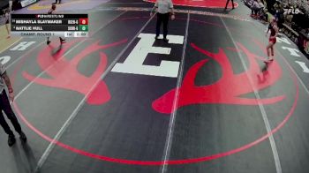 Champ. Round 1 - Nattlie Hull, Scribner-Snyder Girls vs Mishayla Slaymaker, Boone Central Girls