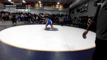 190 lbs Cons. Round 2 - Jared De Leon, Alta Loma vs John Venegas, Victor Valley