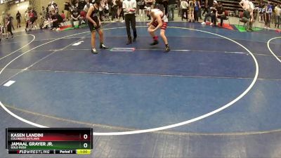 160 lbs 3rd Place Match - Kasen Landini, Colorado Outlaws vs Jamaal Grayer Jr., Gold Rush