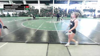 124 lbs Cons. Round 2 - Hannah Mccarley, Gannon University vs Madelin Allen, Tiffin University