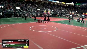 126 lbs Quarterfinal - Alex Mickens, CPWA vs Braylon Young, LAN1