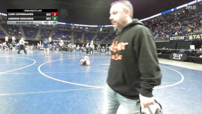 80 lbs Round Of 32 - Luke Copenhaver, Northern Lebanon vs Andrew Edwards, West Branch