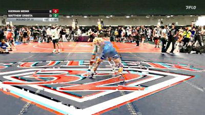 138 lbs Round Of 32 - Kiernan Meink, NE vs Matthew Orbeta, CA